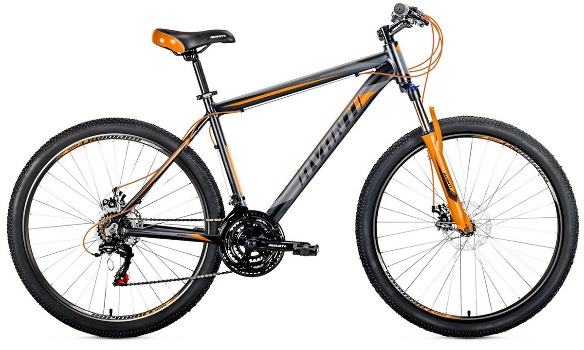 Велосипед 27,5" Avanti SMART 650B (2019) 2019 Черно-оранжевый